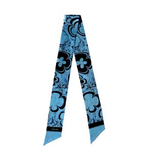 Jedwabna apaszka- Azure
